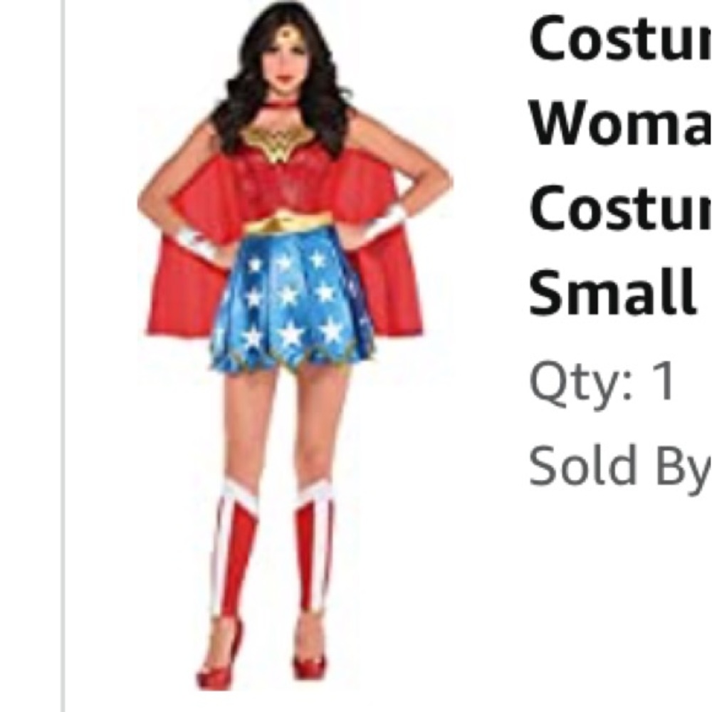 Wonder Woman - never worn new with tags